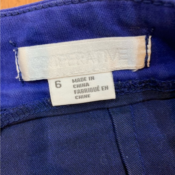 SOLD—Urban Outiftters Royal Blue High Waisted Shorts - Picture 3 of 4